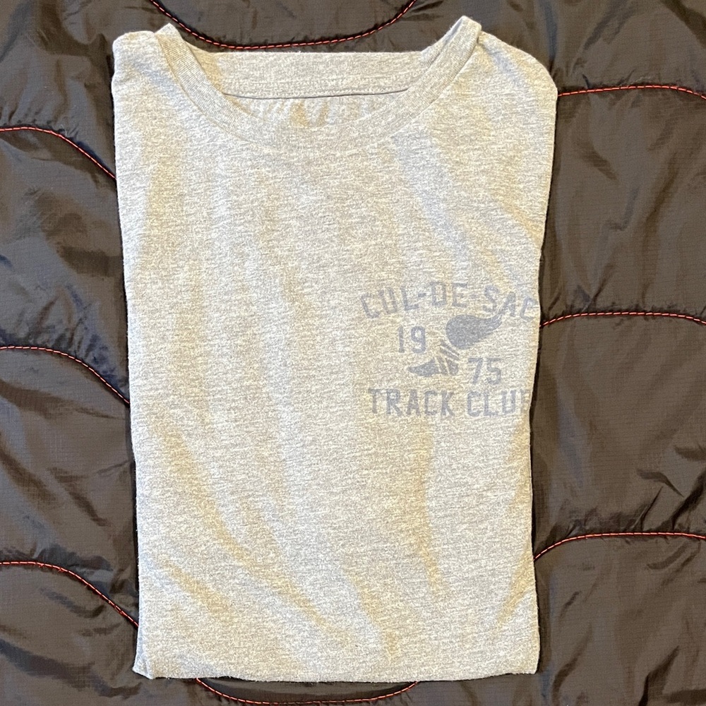 Target Goodfellow & Co Cul-de-Sac Track Club Long Sleeve Tee